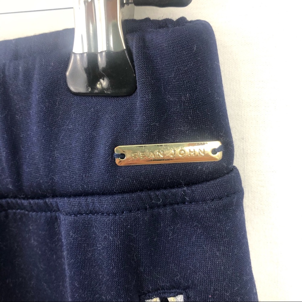 Sean John Navy blue jogger pants Sz s - Picture 4 of 6